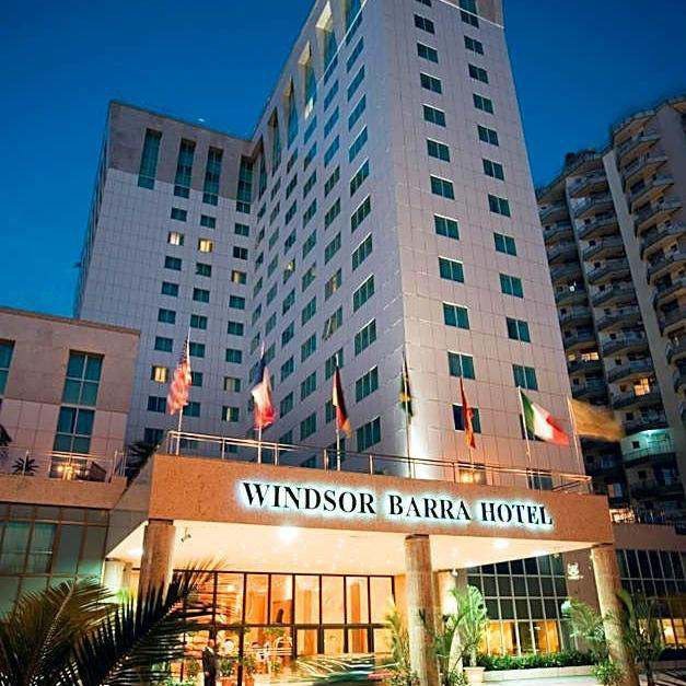 Fachada do Hotel Windsor Barra