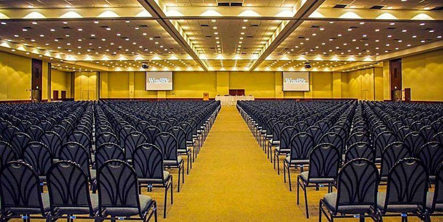 Auditório principal do Windsor Barra preparado para eventos